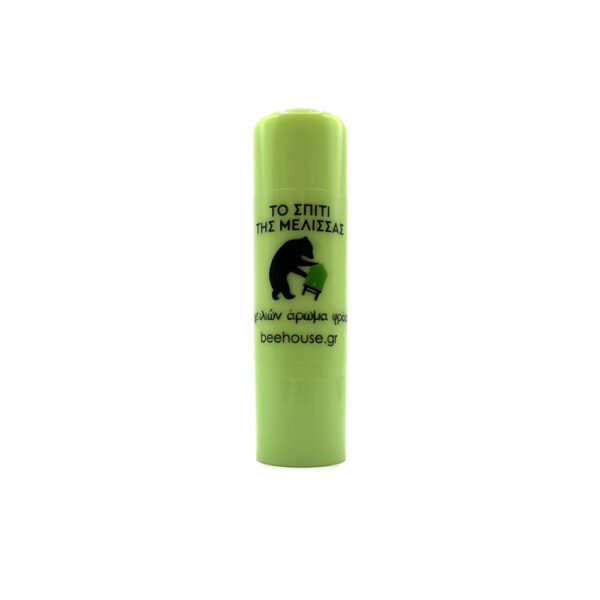 natural wax lipstick with strawberry aroma